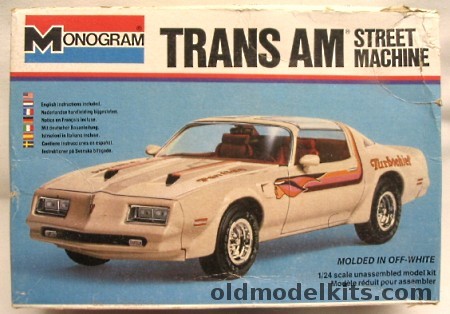 Monogram 1/24 Trans Am Twin Turbo 6.6 Liter - Street Machine, 2258 plastic model kit